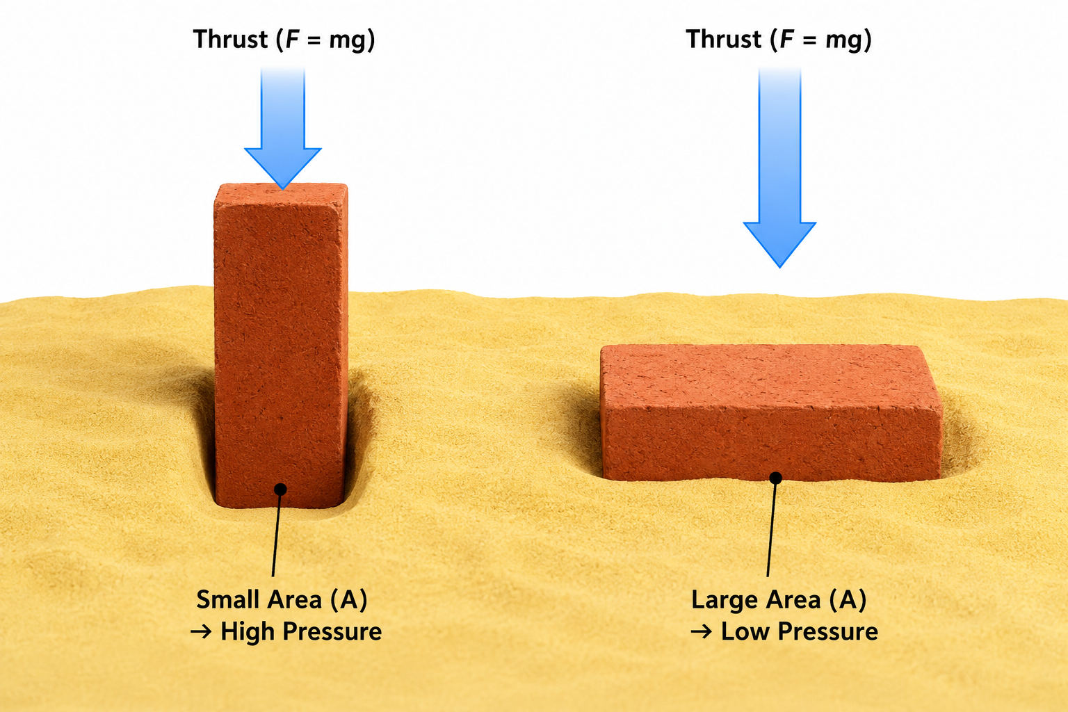 Thrust and Area
